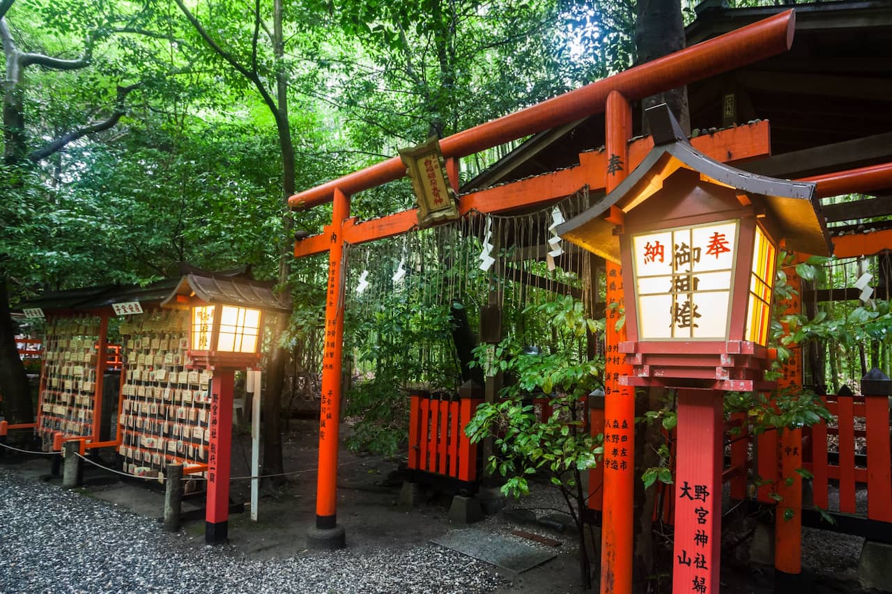 Visit Arashimaya and Fushimi Inari Shrine